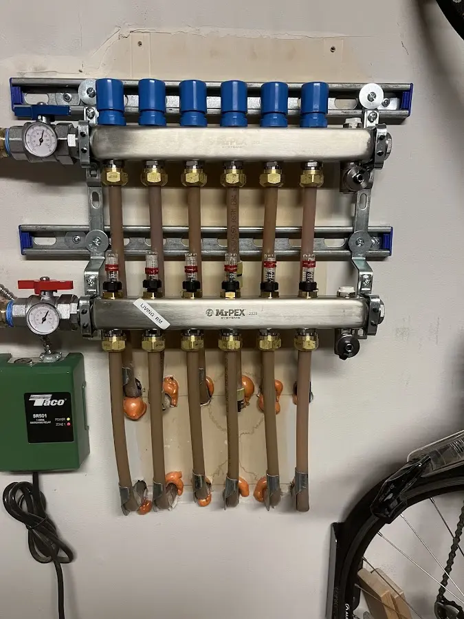 Plumber performing Gas Leak Detection at a residential property in Buena Park